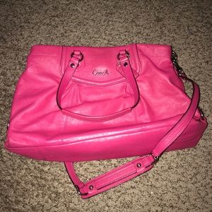 Coach Ashley Leather Satchel